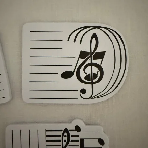 Songwriter Lyrics Ideas Desk Set Music Notebook Pens Notepads - Picture 4 of 10